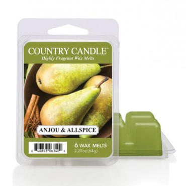  Country Candle - Anjou & Allspice - Wosk zapachowy "potpourri" (64g)